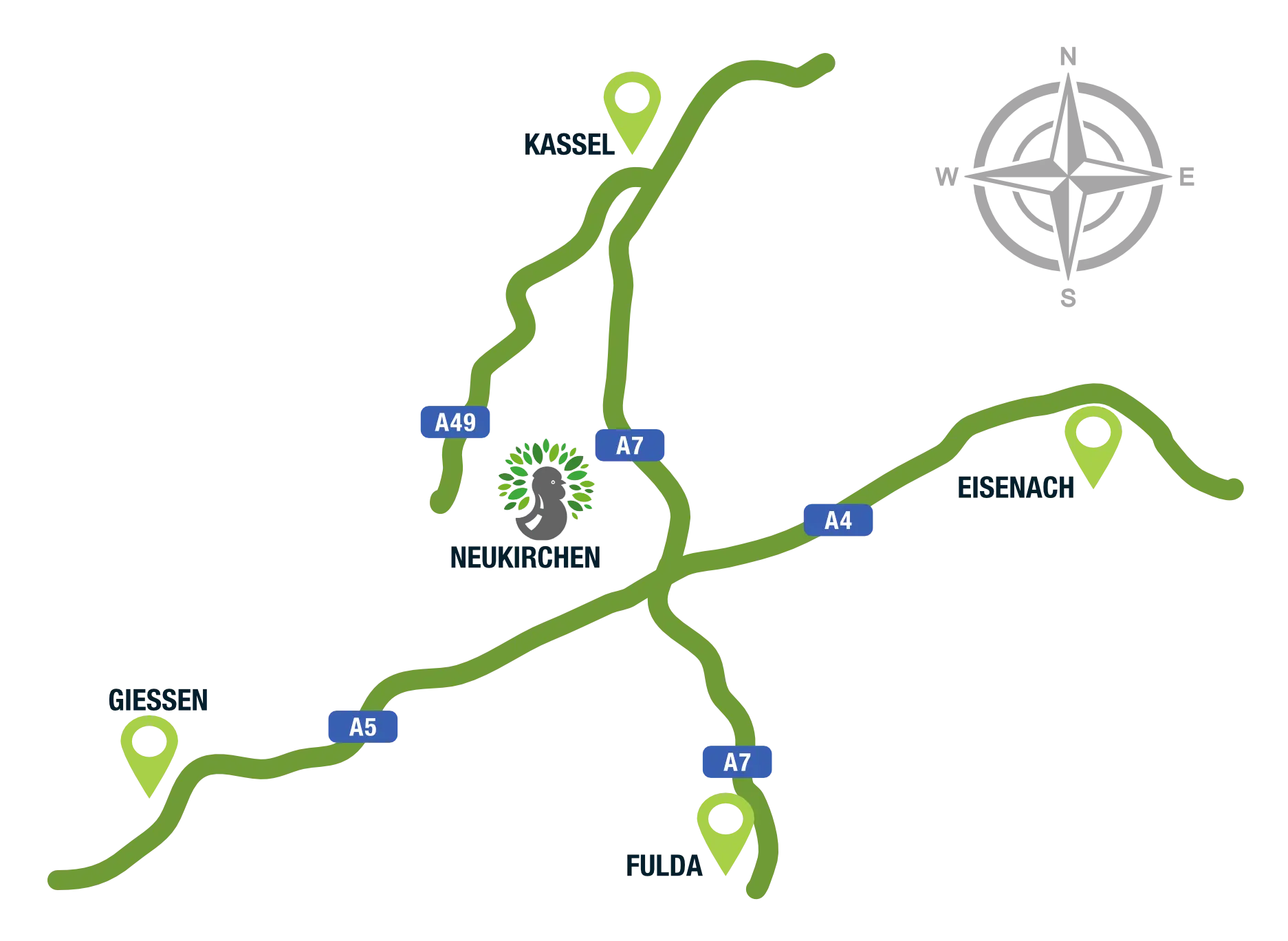 Reisemobilpark-Urbachtal Karte