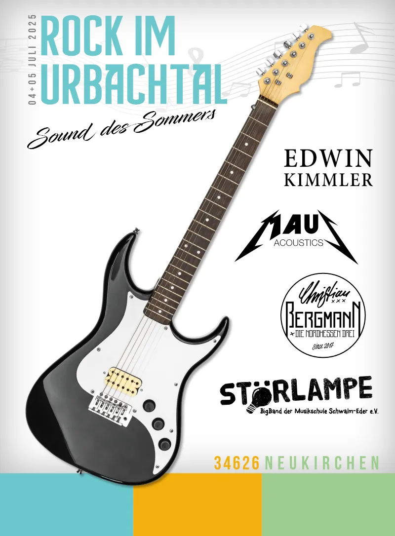 Rock im Urbachtal Plakat